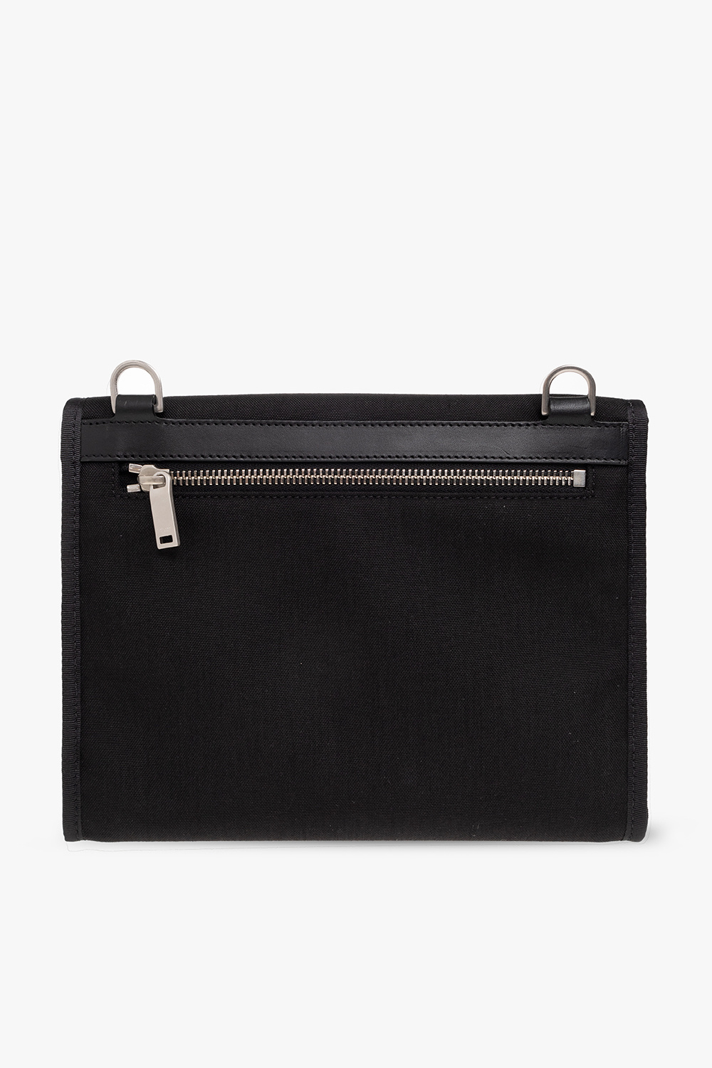 Saint Laurent Coats for Men - Black 'City' shoulder bag